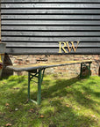 Beer Festival Fold Up Bench / Picnic Bench / Hallway Seating Garden Furniture (4