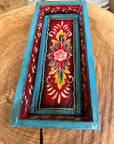 Wooden Painted Tray Bowl / Bread Antipasti Bowl Decorative Storage Tray A