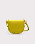 Handmade Recycled Genuine Leather Bag - 15cm Tall, 19cm Wide, Adjustable Handle - Eco-Friendly & Durable by Sook Stainable at brixbailey.com