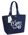 Premium EarthAware Organic Marina Tote - Stylish 100% Organic Cotton Canvas Bag for Eco-Conscious Shoppers by Flossie & George at brixbailey.com