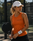 PADEL APEX - Womens Performance Vest - Lightening Orange