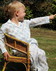 Sky Blue Leaf Pyjamas