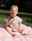 Frilly Bodysuit - Rose Floral