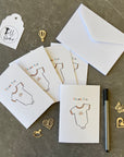 Baby Shower Thank You Note Card Set