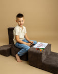 Aesthetic Shape Set 4-Elements - Brown