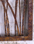 Alibag Rustic Metal Garden Wall Art