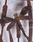 Alibag Rustic Metal Garden Wall Art
