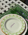 The Daphne Venetian Tumbler in Pink and Green