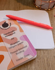 A6 Handmade Notebook with Abstract Design