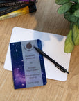 A6 Handmade Notebook with Cosmic Design