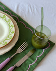 The Daphne Venetian Tumbler in Pink and Green