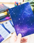 A6 Handmade Notebook with Cosmic Design