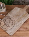 Premium General Store wooden chopping board, luxury mango wood with rustic charm, stylish serving and cutting board by Maravi at brixbailey.com