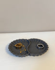 Scallop Twin Trinket Dish