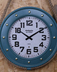 Nautical Wall Clock with Rope and Pulley