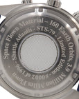 Space Shuttle Atlantis - White Dial, Leather Band