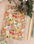 A5 Handmade Notebook with Spring Meadow Design