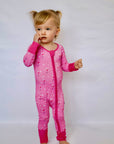 Baby Flamingo Romper Pink