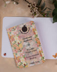 A6 Handmade Notebook with Spring Meadow Design