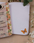 A6 Handmade Notebook with Spring Meadow Design