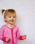Baby Flamingo Romper Pink
