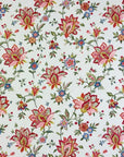 Ornella pink flowers cotton drum lampshade/ ceiling shade, with a white lining
