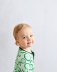 Lime Green Baby Romper