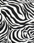 Black Velvet & Zebra Cotton Double Sided Drum Lampshade | Handmade Ceiling Light Shade | Bespoke UK