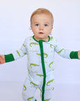 See Ya Later Alligator Bamboo Romper