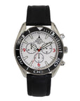 Space Shuttle Atlantis - White Dial, Leather Band