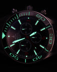 Space Shuttle Atlantis - White Dial, Leather Band