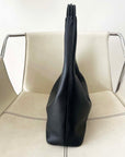 Riviera Shoulder Hobo in Black