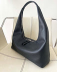 Riviera Shoulder Hobo in Black