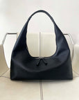 Riviera Shoulder Hobo in Black
