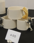 Ginger Cat Handle Mug – Handcrafted Ceramic