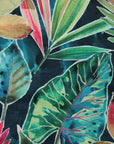 Rainforest Velvet cone lampshade, in multicoloured, extra tall lampshade