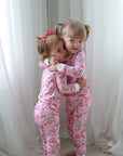 Pink Paradise Baby Pajama Set