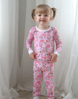 Pink Paradise Baby Pajama Set