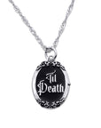 Til Death Locket Necklace