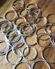 Rustic Stacking Rings