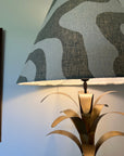 Green Wiggle Textured Steep Empire Lampshade | Handmade Ceiling Light Shade | UK
