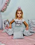 Decorative Cushion "Wings" - Grey