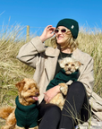 Forest Green British Wool Beanie Hat