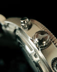 Space Shuttle Atlantis - White Dial, Leather Band
