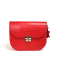 Zelma Kraft Classic Saddle Bag – Timeless & Versatile Leather by Zelma Kraft at brixbailey.com