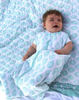 0.5 Tog Sleeping Bag - Turquoise Sea