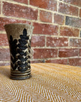 Floral ceramic vase