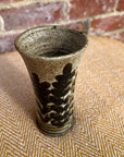 Floral ceramic vase