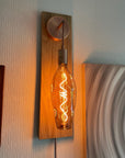 Oak Wall Light Sconce