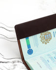 Eco-Friendly Leather Passport Cover - Custom Made & Stylish